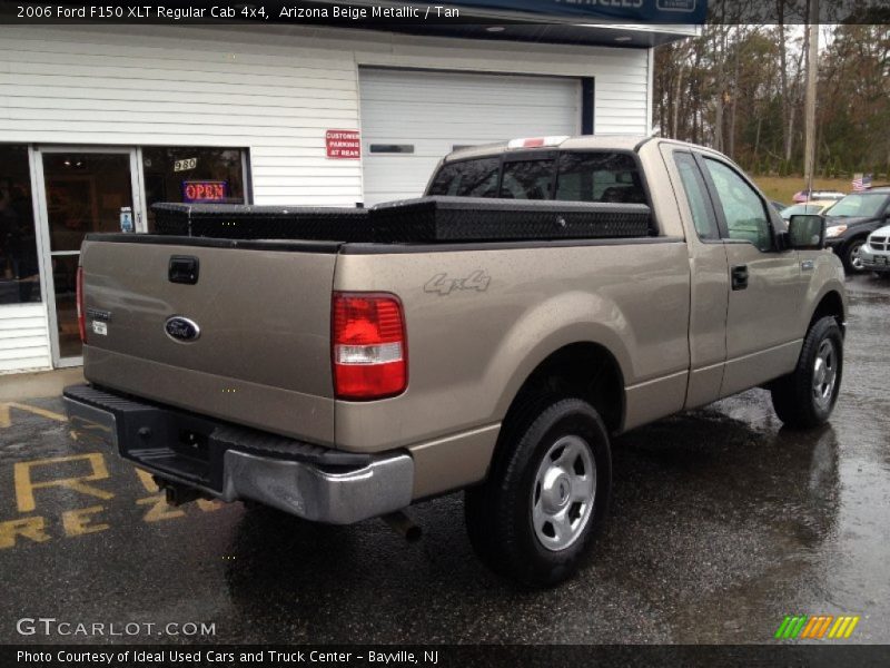 Arizona Beige Metallic / Tan 2006 Ford F150 XLT Regular Cab 4x4