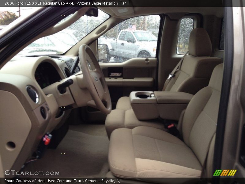 Arizona Beige Metallic / Tan 2006 Ford F150 XLT Regular Cab 4x4