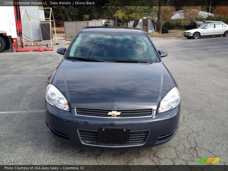 Slate Metallic / Ebony Black 2008 Chevrolet Impala LS