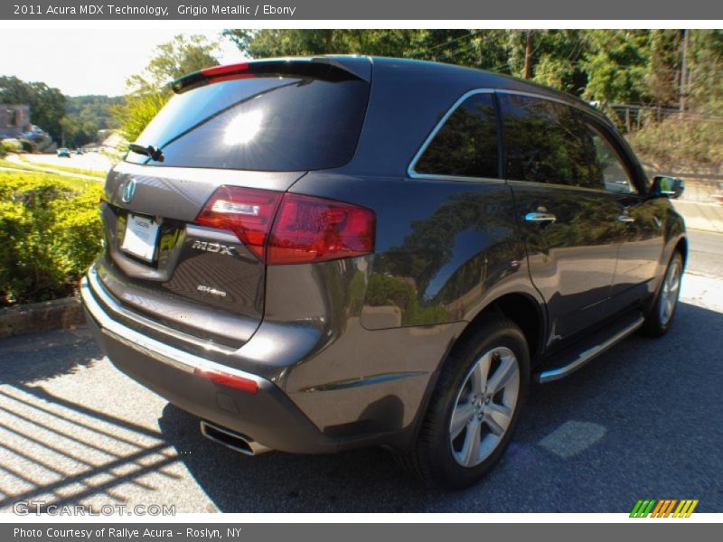 Grigio Metallic / Ebony 2011 Acura MDX Technology