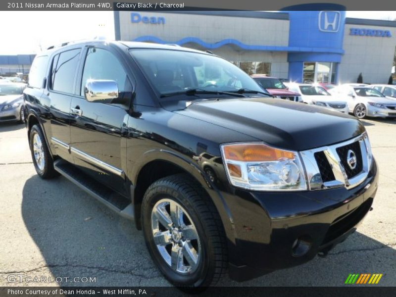 Galaxy Black / Charcoal 2011 Nissan Armada Platinum 4WD