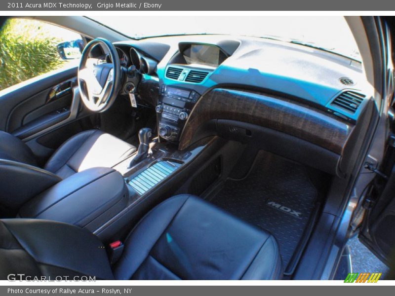 Grigio Metallic / Ebony 2011 Acura MDX Technology