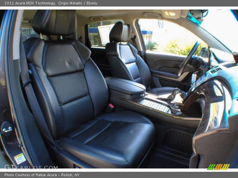 Grigio Metallic / Ebony 2011 Acura MDX Technology
