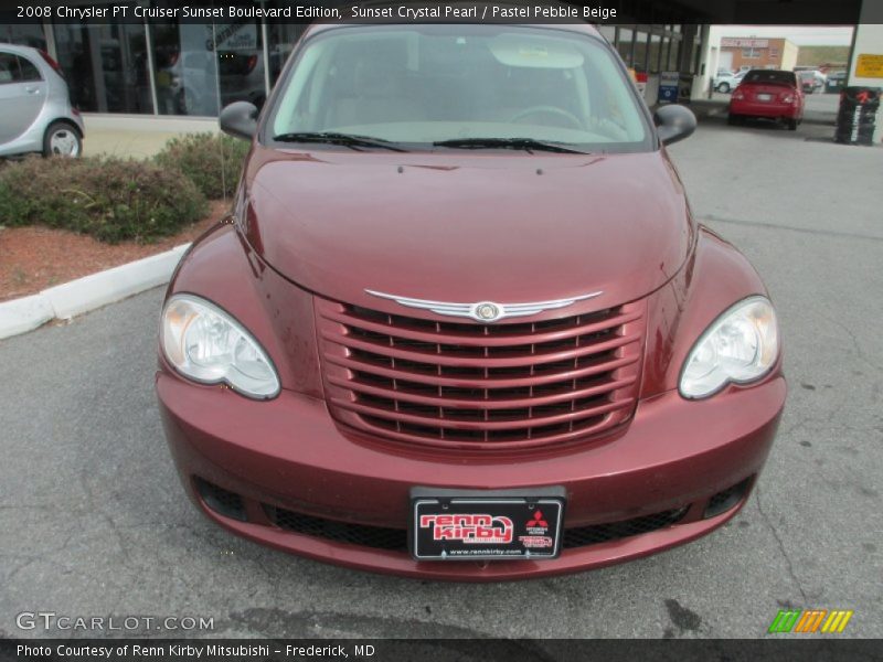 Sunset Crystal Pearl / Pastel Pebble Beige 2008 Chrysler PT Cruiser Sunset Boulevard Edition