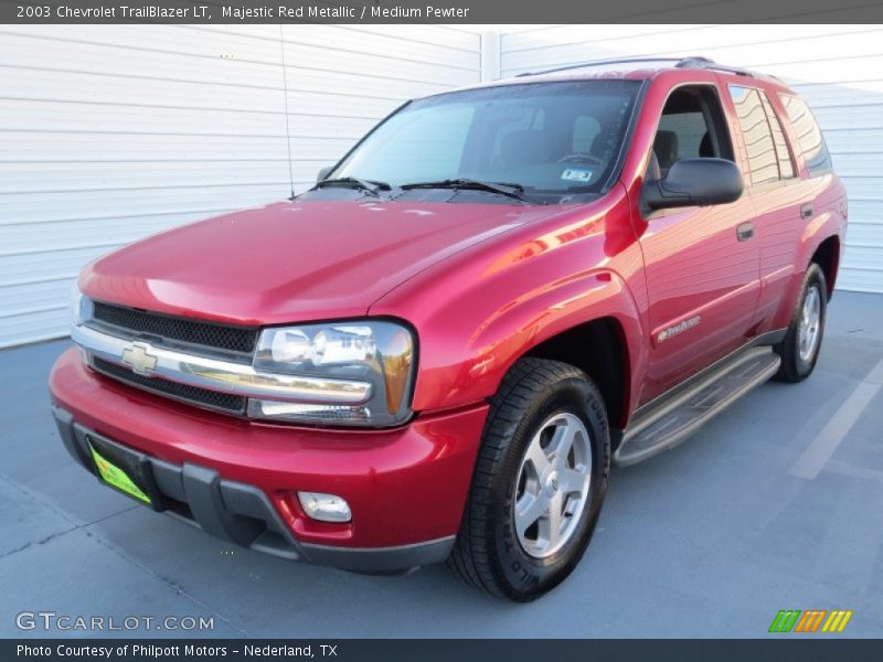 Front 3/4 View of 2003 TrailBlazer LT