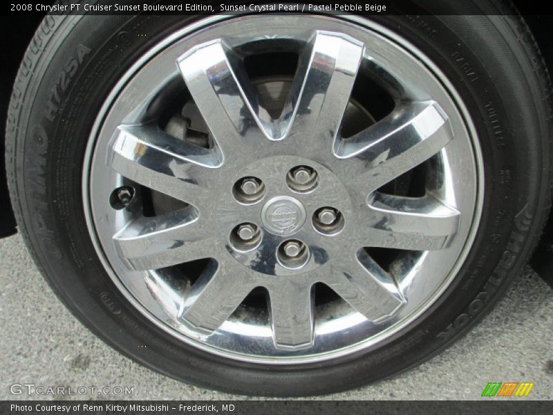 Sunset Crystal Pearl / Pastel Pebble Beige 2008 Chrysler PT Cruiser Sunset Boulevard Edition