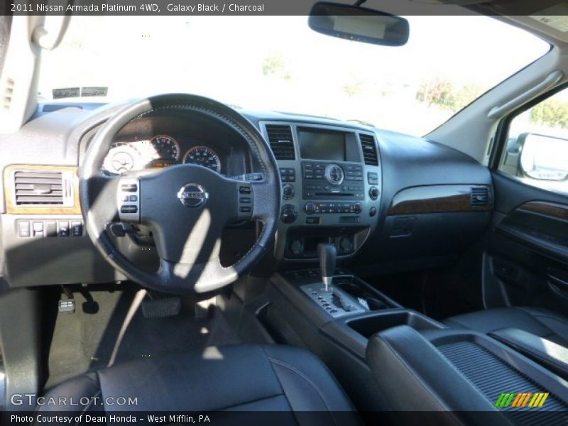 Galaxy Black / Charcoal 2011 Nissan Armada Platinum 4WD