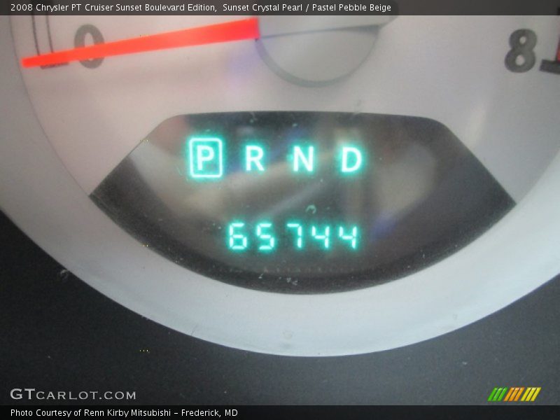 Sunset Crystal Pearl / Pastel Pebble Beige 2008 Chrysler PT Cruiser Sunset Boulevard Edition