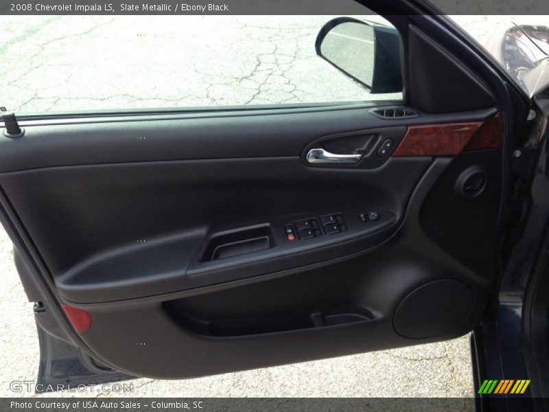 Slate Metallic / Ebony Black 2008 Chevrolet Impala LS