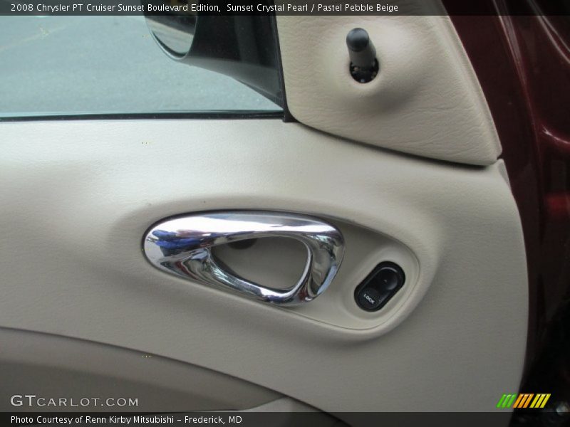 Sunset Crystal Pearl / Pastel Pebble Beige 2008 Chrysler PT Cruiser Sunset Boulevard Edition