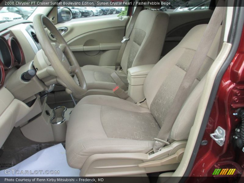Sunset Crystal Pearl / Pastel Pebble Beige 2008 Chrysler PT Cruiser Sunset Boulevard Edition