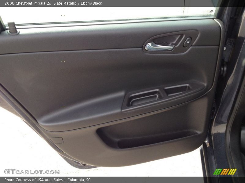 Slate Metallic / Ebony Black 2008 Chevrolet Impala LS