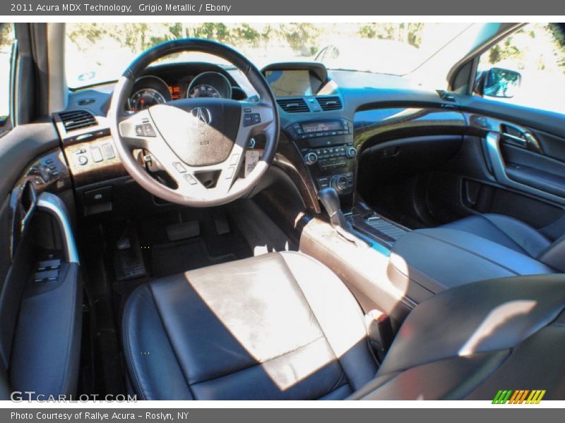Grigio Metallic / Ebony 2011 Acura MDX Technology