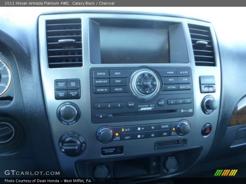 Galaxy Black / Charcoal 2011 Nissan Armada Platinum 4WD