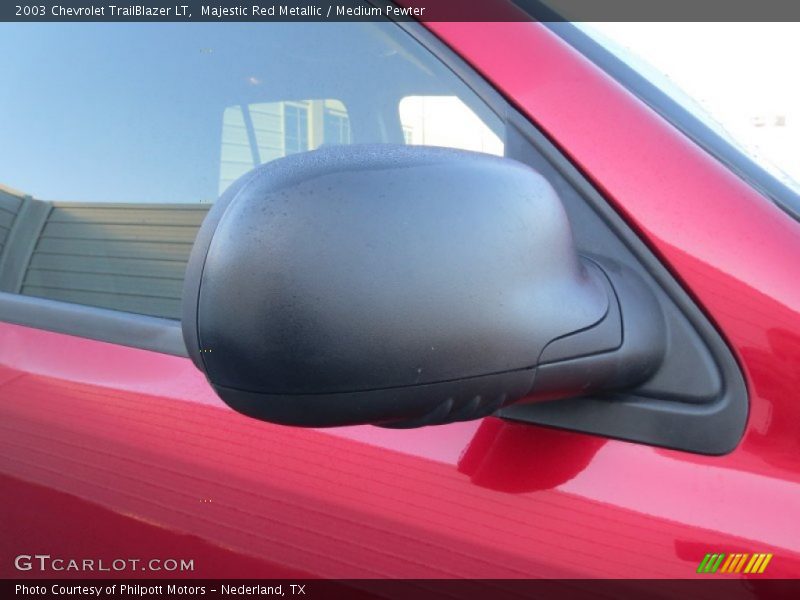 Majestic Red Metallic / Medium Pewter 2003 Chevrolet TrailBlazer LT