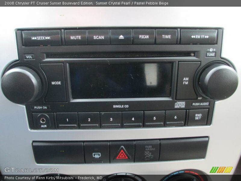 Sunset Crystal Pearl / Pastel Pebble Beige 2008 Chrysler PT Cruiser Sunset Boulevard Edition