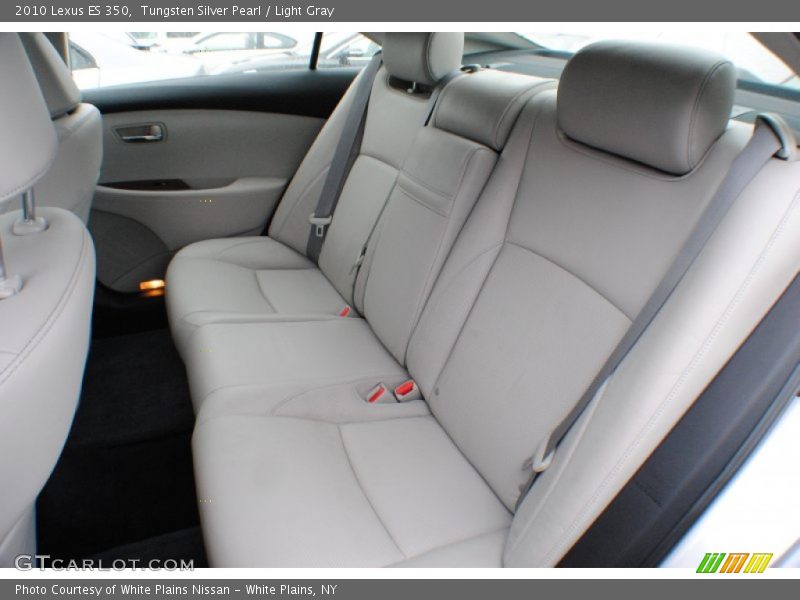 Tungsten Silver Pearl / Light Gray 2010 Lexus ES 350