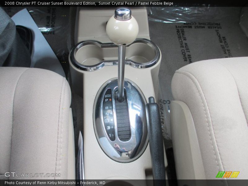 Sunset Crystal Pearl / Pastel Pebble Beige 2008 Chrysler PT Cruiser Sunset Boulevard Edition