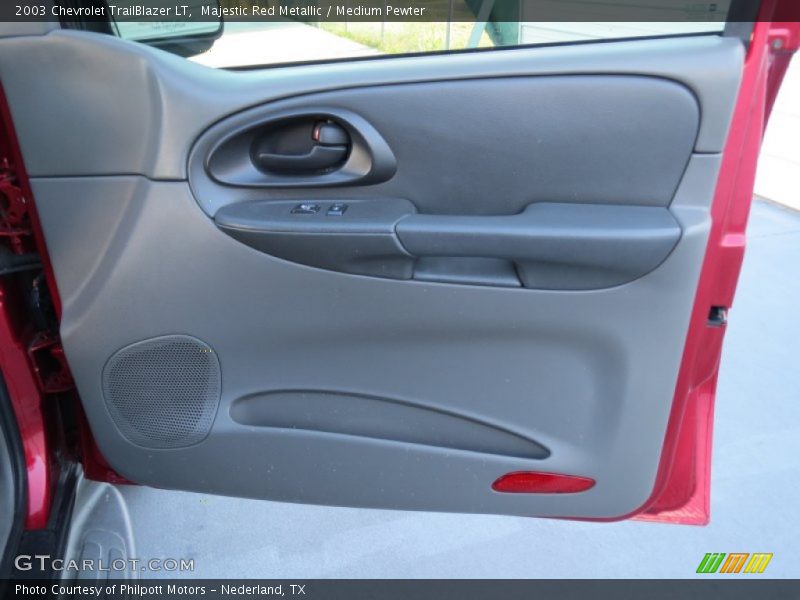 Majestic Red Metallic / Medium Pewter 2003 Chevrolet TrailBlazer LT