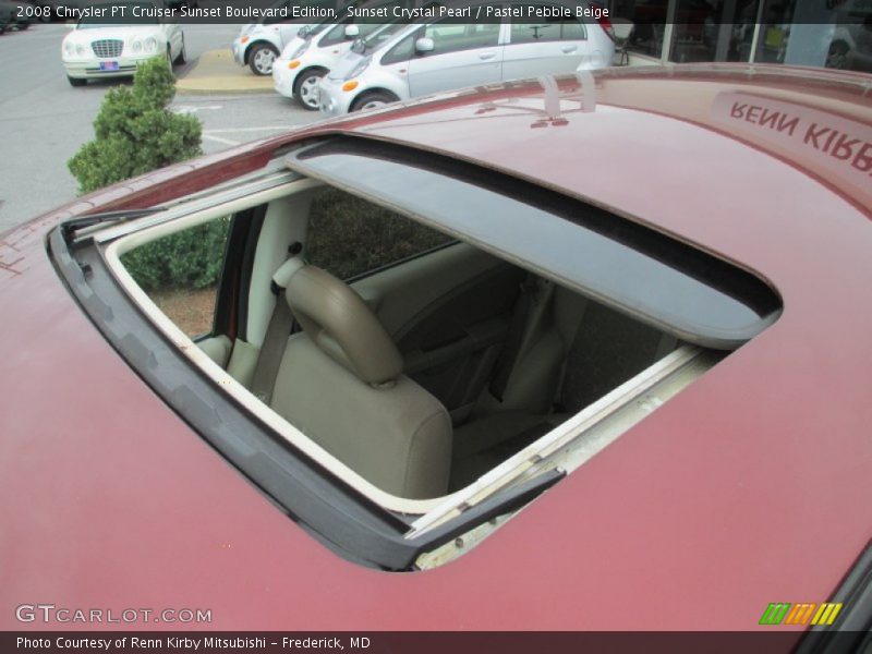Sunset Crystal Pearl / Pastel Pebble Beige 2008 Chrysler PT Cruiser Sunset Boulevard Edition