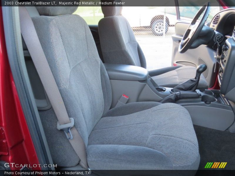 Majestic Red Metallic / Medium Pewter 2003 Chevrolet TrailBlazer LT