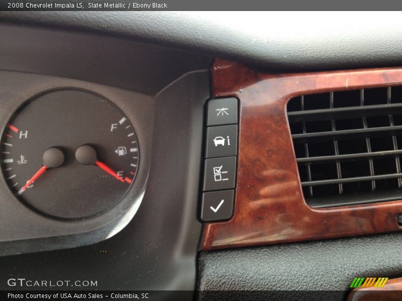 Slate Metallic / Ebony Black 2008 Chevrolet Impala LS