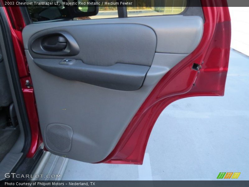 Majestic Red Metallic / Medium Pewter 2003 Chevrolet TrailBlazer LT