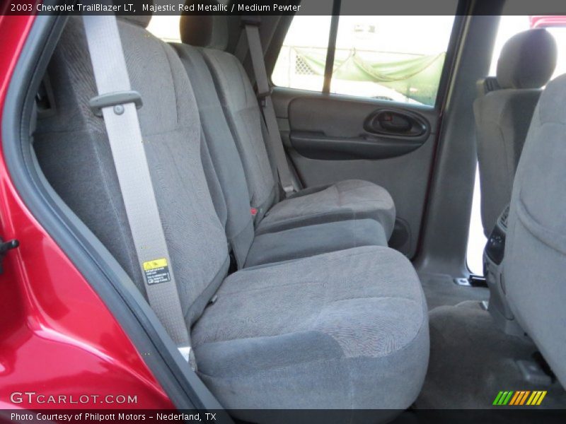 Majestic Red Metallic / Medium Pewter 2003 Chevrolet TrailBlazer LT