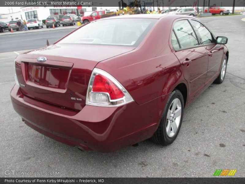 Merlot Metallic / Camel 2006 Ford Fusion SE V6