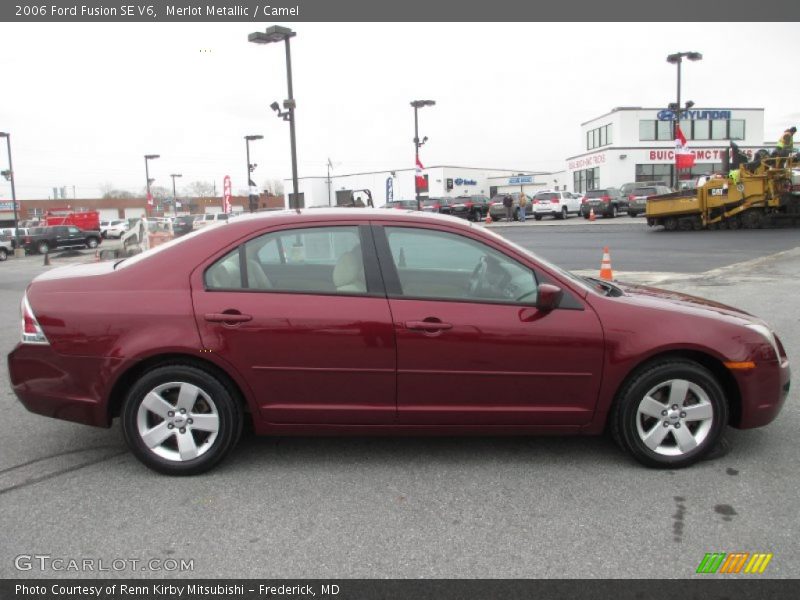 Merlot Metallic / Camel 2006 Ford Fusion SE V6