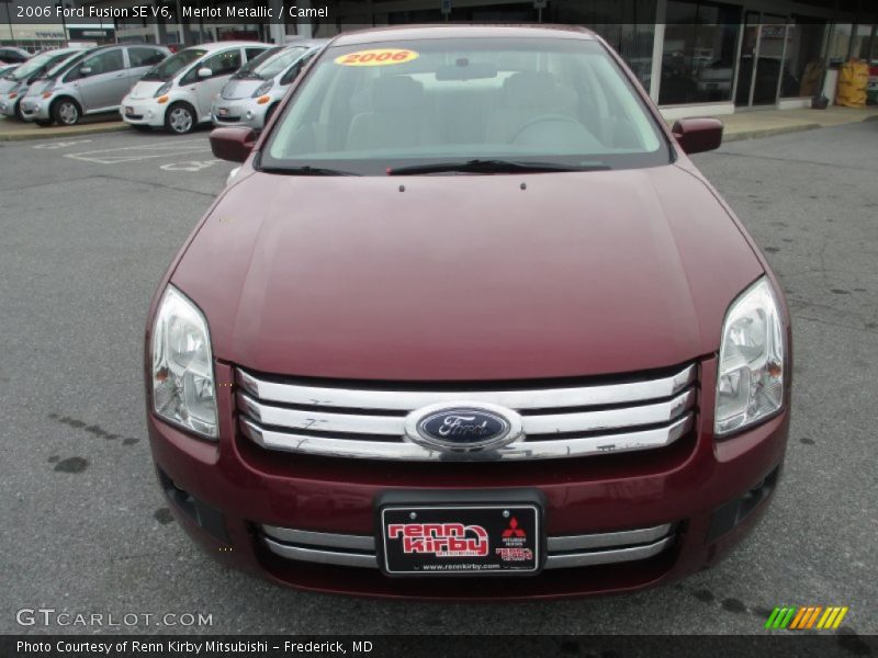 Merlot Metallic / Camel 2006 Ford Fusion SE V6