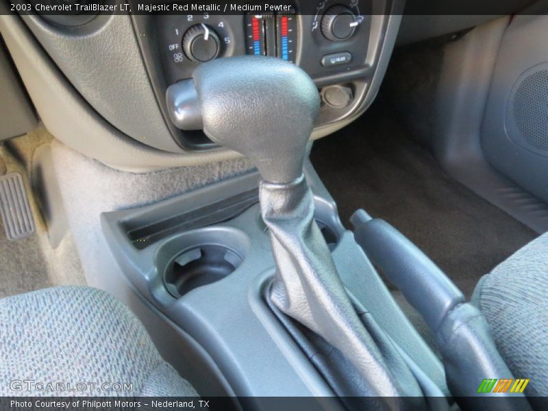 Majestic Red Metallic / Medium Pewter 2003 Chevrolet TrailBlazer LT