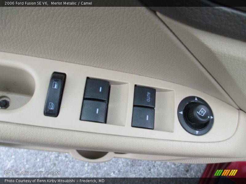 Merlot Metallic / Camel 2006 Ford Fusion SE V6