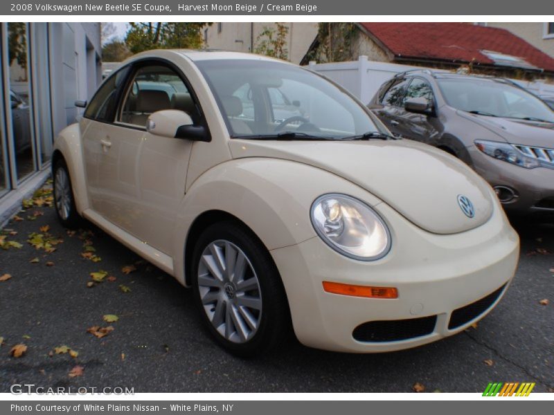 Harvest Moon Beige / Cream Beige 2008 Volkswagen New Beetle SE Coupe