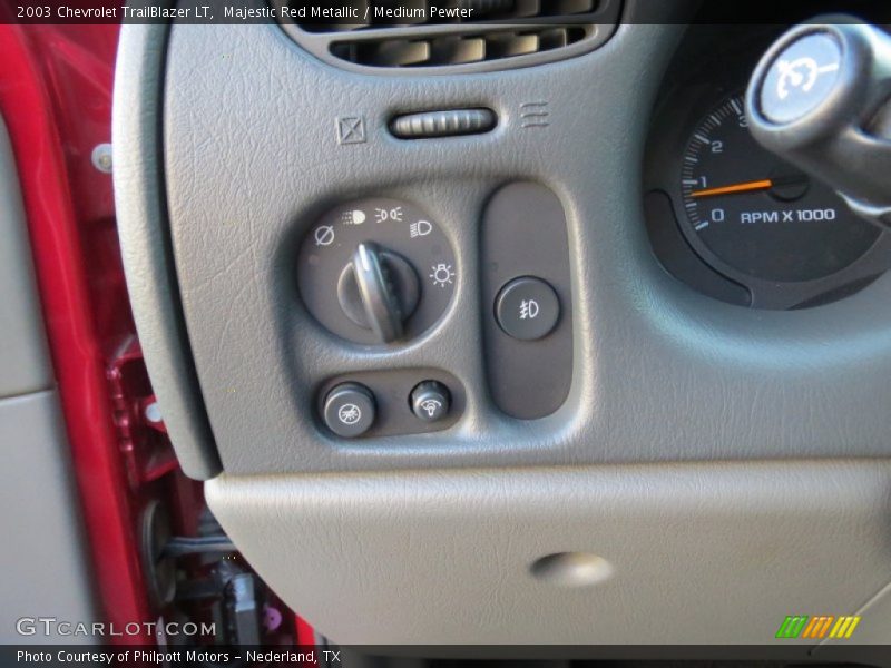 Majestic Red Metallic / Medium Pewter 2003 Chevrolet TrailBlazer LT