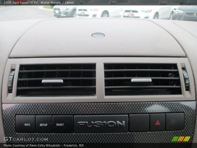 Merlot Metallic / Camel 2006 Ford Fusion SE V6
