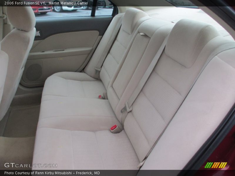 Merlot Metallic / Camel 2006 Ford Fusion SE V6