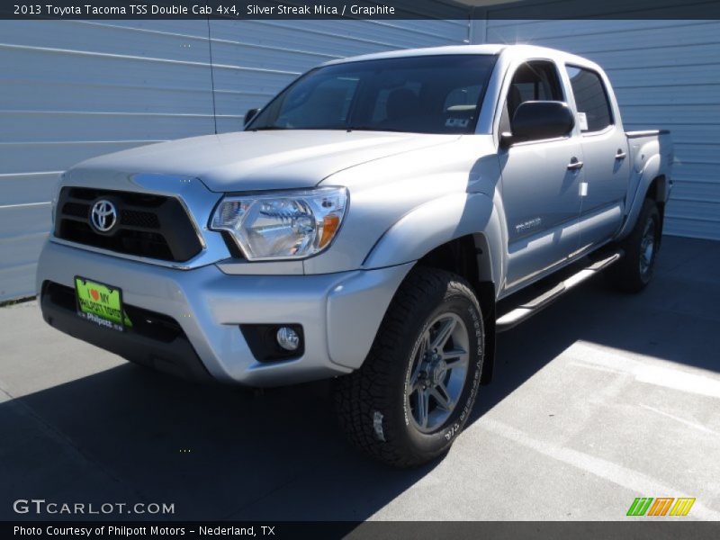 Silver Streak Mica / Graphite 2013 Toyota Tacoma TSS Double Cab 4x4