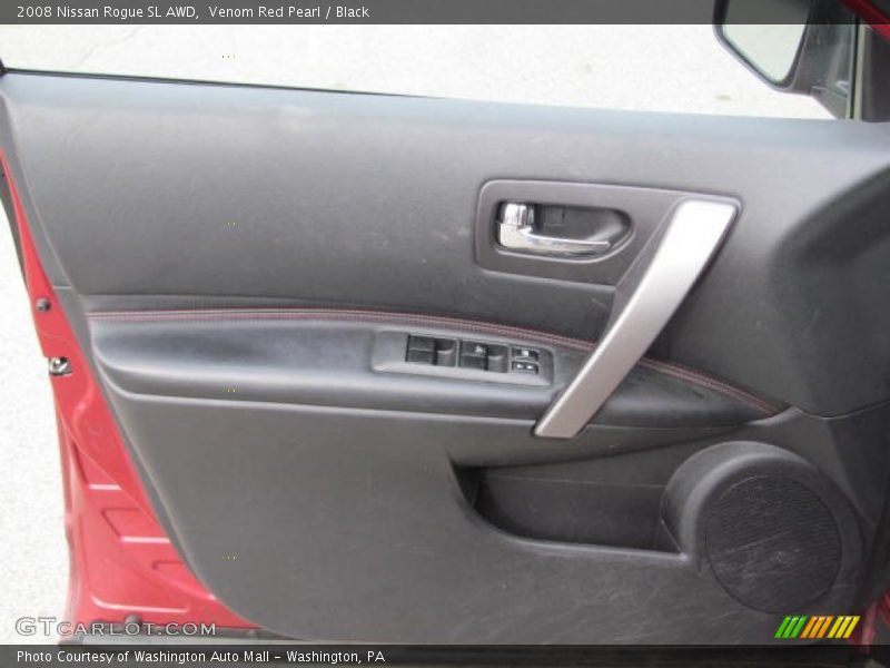 Venom Red Pearl / Black 2008 Nissan Rogue SL AWD