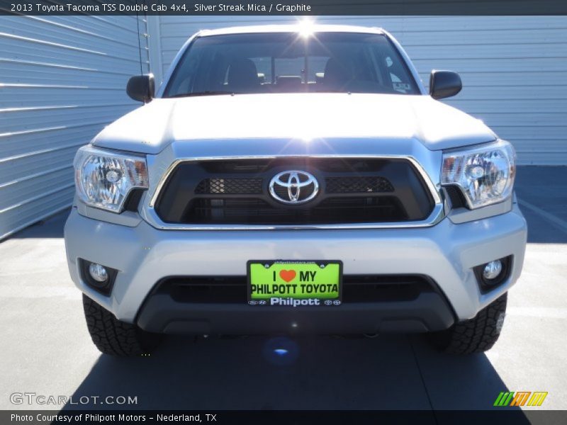 Silver Streak Mica / Graphite 2013 Toyota Tacoma TSS Double Cab 4x4