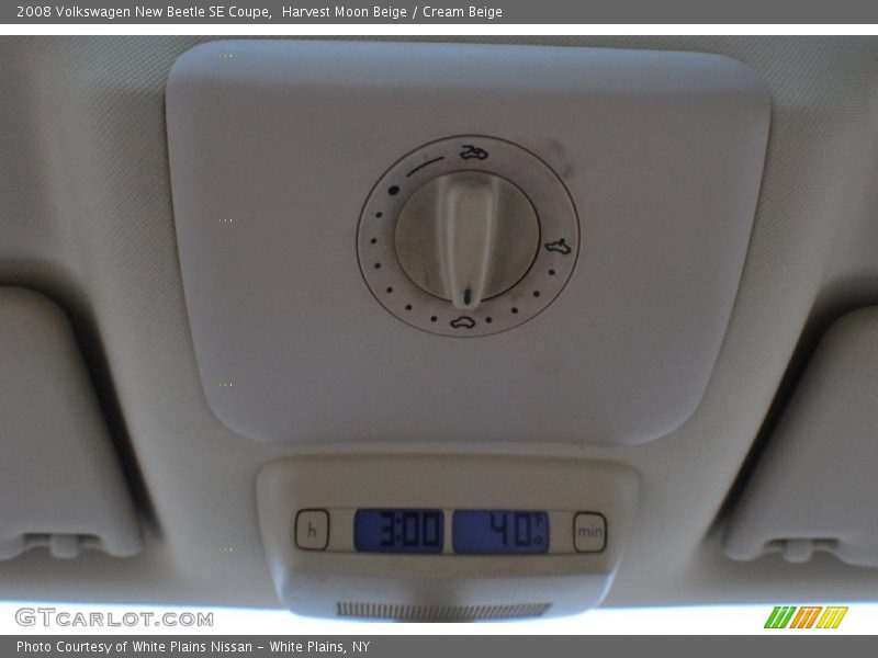 Harvest Moon Beige / Cream Beige 2008 Volkswagen New Beetle SE Coupe
