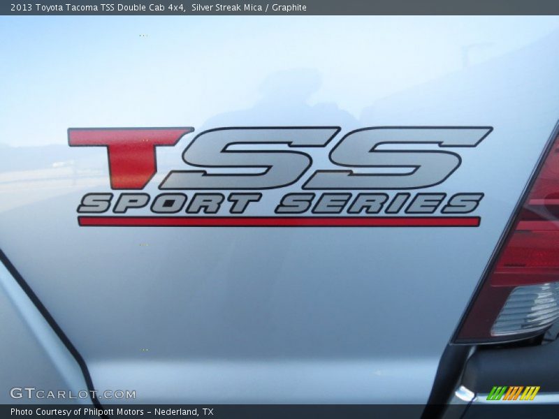 Silver Streak Mica / Graphite 2013 Toyota Tacoma TSS Double Cab 4x4