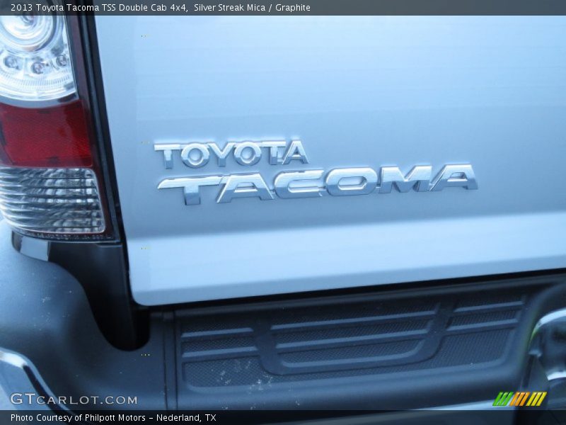 Silver Streak Mica / Graphite 2013 Toyota Tacoma TSS Double Cab 4x4