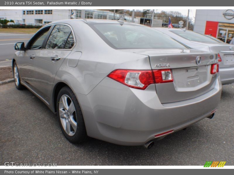 Palladium Metallic / Ebony 2010 Acura TSX Sedan