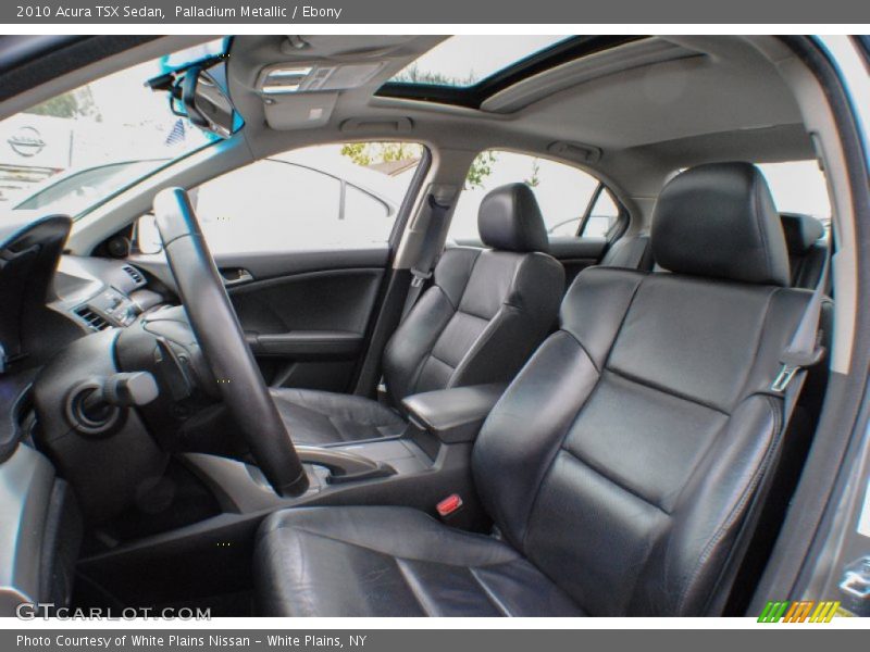 2010 TSX Sedan Ebony Interior