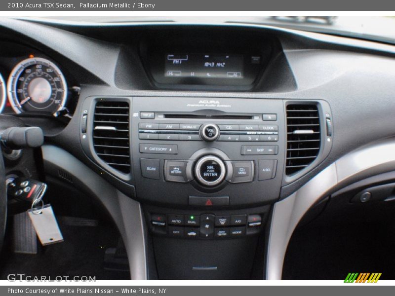 Controls of 2010 TSX Sedan