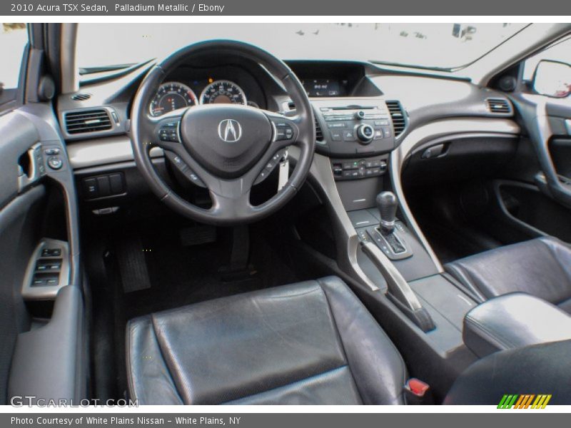 Ebony Interior - 2010 TSX Sedan 