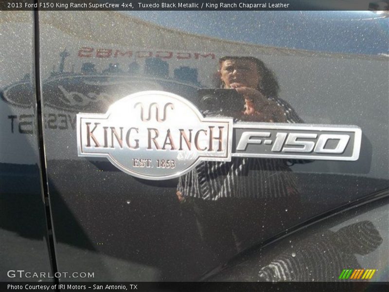 Tuxedo Black Metallic / King Ranch Chaparral Leather 2013 Ford F150 King Ranch SuperCrew 4x4