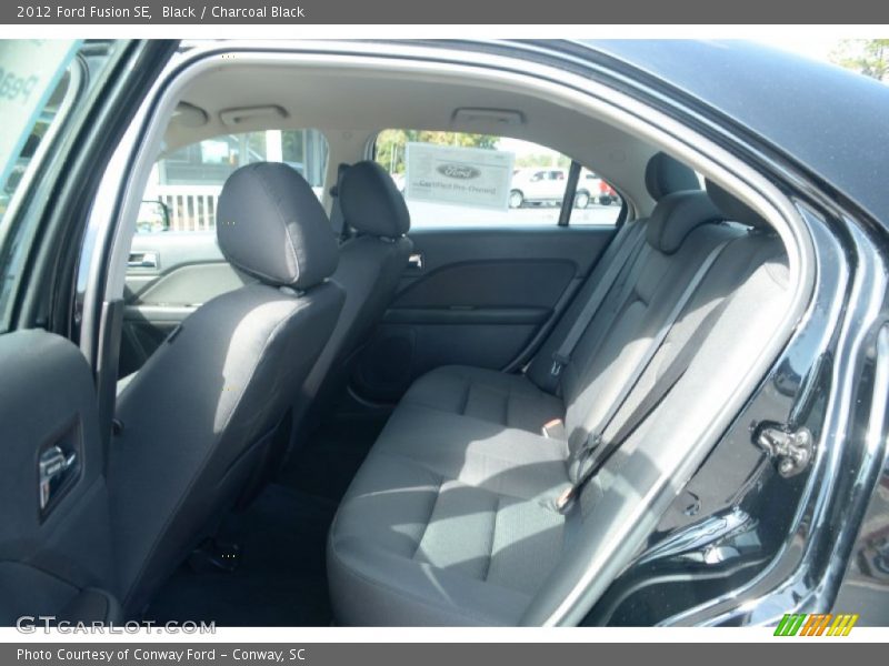 Black / Charcoal Black 2012 Ford Fusion SE