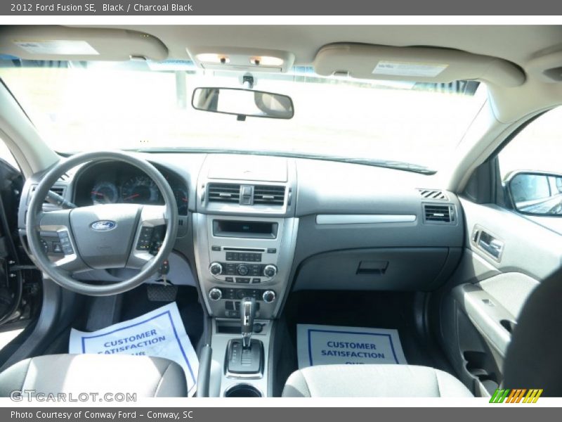 Black / Charcoal Black 2012 Ford Fusion SE